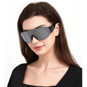 Oversized Shield Sunglasses PC Frame Lens UV400 Integrated Outdoor Sports Cycling Mountaineering Y2K Futuristic Unisex