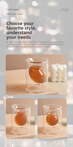 Detailed set of double-walled glass shot glasses with football, golf, and soccer shapes