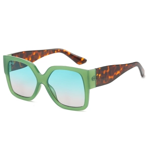 Gafas De Sol Cuadradas Grandes Retro Protección UV400 Marco PC Lente AC Moda Viaje Para Mujeres Hombres
