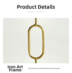 Macro shot of gold iron candle holder detail with durable handmade welding and matte finish