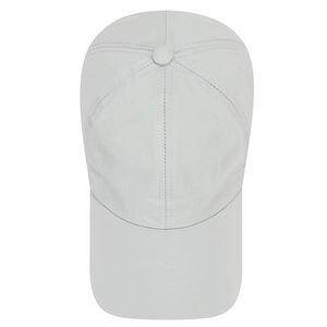 Classic light grey quick-dry baseball cap for outdoor sports with a minimalist sunshade design