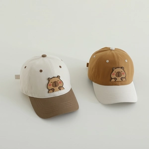 Παιδικό καπέλο μπέιζμπολ Capybara με τρισδιάστατο σχέδιο για προστασία από τον ήλιο
