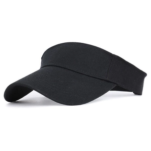 Women's Sun Visor Hat Summer Outdoor Sports Tennis Baseball Empty Top Adjustable Sun Protection Visor Hat Acrylic Fabric