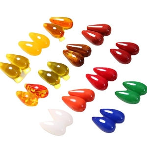 Colorful retro colorful drip resin pendants for DIY earrings and hairpins jewelry making