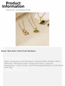 Detailed macro view of 18K gold-plated stainless steel heart pendant with crystal accents