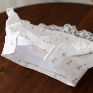 Chapeau de soleil en dentelle florale pour fillette avec velcro pour les sorties d'été