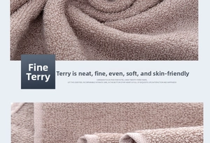 Macro shot of fine coffee cotton towel loops highlighting soft texture and quality fabric
