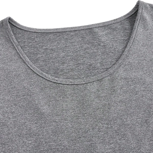 Slim fit gray maternity dress with crew neck and ribbed knit texture for autumn style