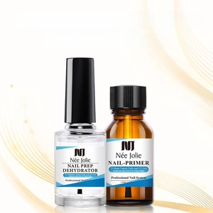Née Jolie 15ml Nagel-Dehydrator und Primer-Set für langanhaltende professionelle Gel-Maniküre