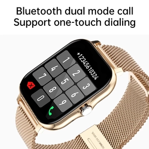 Y13 Bluetooth smart watch with 1.83 inch touch screen and stainless steel strap