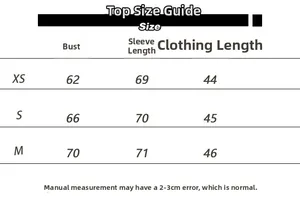 Guide des tailles détaillé pour haut ajusté en laine tencel femme en tailles XS, S, M
