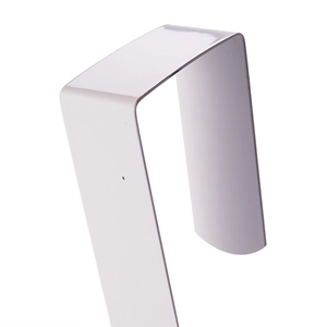Modern white U-shaped elk door hanger hook for coat and fireplace decoration