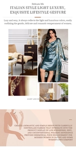 Detailed view of women's plus size satin floral sleepwear set with robe and slip dress