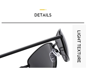 Macro detail of the metal hinges and adjustable nose pads on black fashion sunglasses