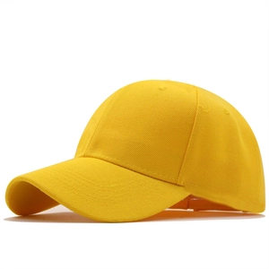 Einfarbige Baumwolle Baseballkappe Verstellbare Gebogene Krempe Sonnenhut Für Outdoor Sport Herren Damen