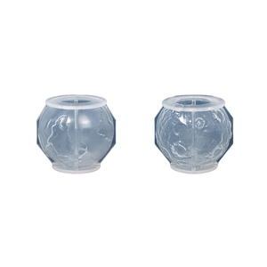 Set di stampi in silicone Terra e Luna per candele fai-da-te e lavori in resina
