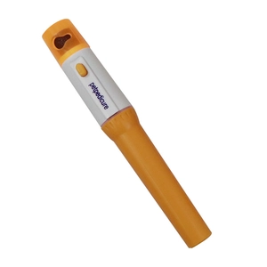 Electric pet nail grinder in orange and grey finish for dogs and cats paw grooming