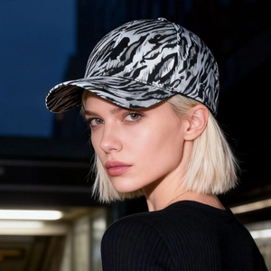 Baseball Cap Polyester Sun Protection Outdoor Leisure Streetwear Animal Print Leopard Zebra Pattern Women Men Unisex