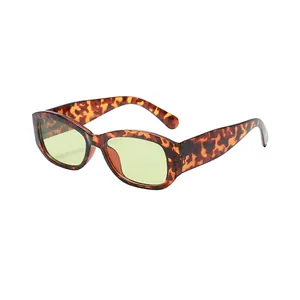 Retro tortoiseshell sunglasses with yellow tinted lenses in a stylish vintage design