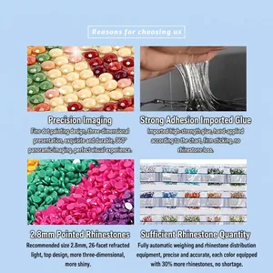 Βάση κινητού DIY diamond painting με ρητίνη 2,8mm 26 εδρών και ισχυρή κολλητική ουσία