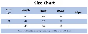 Detailed size chart for sexy off-shoulder mesh top showing length bust and waist measurements