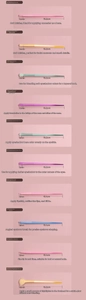 Detail view of 10 professional makeup brushes with precise measurements and functional names