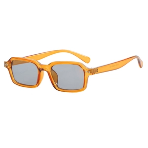 Vintage Rectangle Sunglasses For Women And Men UV400 Protection Retro Square PC Frame Fashion Streetwear Eyewear