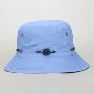 Chapeau Bob Nylon Cordon Réglable Évents Métalliques Protection Solaire Extérieur Voyage Sportif Décontracté Unisexe
