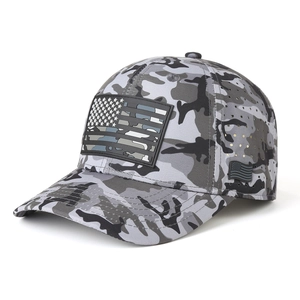 US Flagge Aufnäher Baseballkappe Taktische Tarnung Mesh Trucker Hat Für Herren Damen Outdoor Sonnenschutz Sportmütze