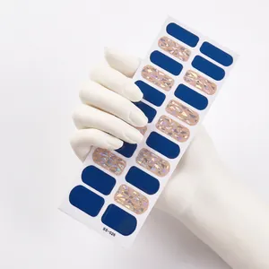 Full Cover Nail Stickers Self Adhesive Waterproof Resin Manicure Wraps Long Lasting DIY Art Decals For Women