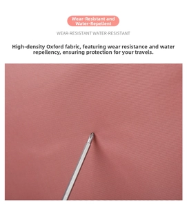Detail of high-density oxford fabric showing wear-resistant and water-repellent texture