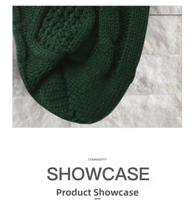 Macro shot of dark green cable knit fabric detail for Christmas stocking gift bag