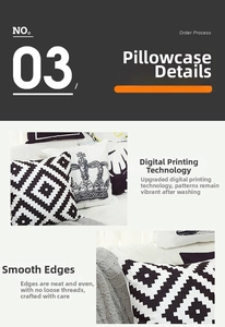 Detail of red and black buffalo plaid pillow cover showing neat stitching and digital print