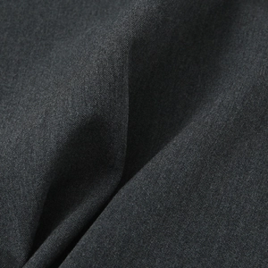 Robe mini élégante sans manches en tissu tuxedo gris foncé avec une silhouette trapèze