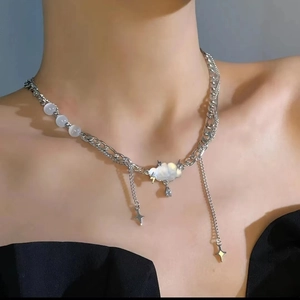 Floating Cloud Lightning Raindrop Jewelry Collection Stainless Steel Rhinestone Cloud Earrings Necklace Bracelet Ring For Women