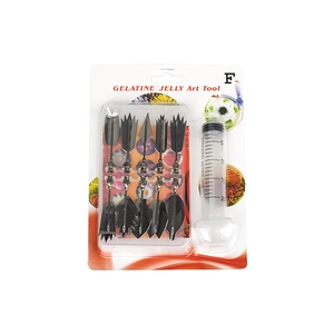 3D Jelly Art Tools set featuring a 20ml syringe and various stainless steel needles