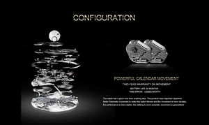 Vue détaillée du mouvement Seiko pour montre de course montrant la structure interne