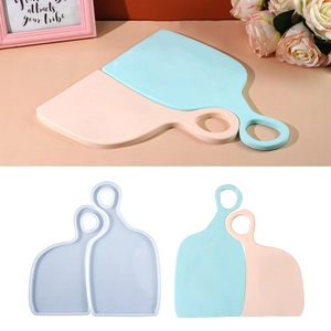 Silicone Mold For DIY Resin Tray Irregular Shape Valentine Coaster Casting Craft Home Decor Handmade Minimalist