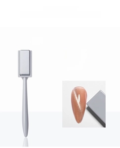 Strong magnetic nail tool for cat eye gel polish effects showing 8.7cm length details