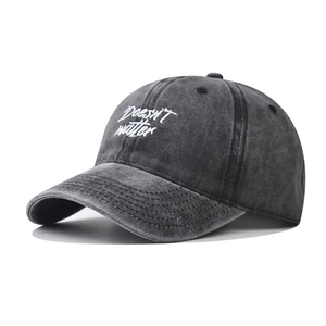 Casquette De Baseball En Coton Lavé Vieilli Vintage Rétro Lettre Brodée Chapeau De Soleil Réglable Pour Hommes Femmes Casual Dad Hat