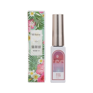 7ml Mōbray porcelain white cat eye nail polish in N03 evening cherry blossom with box