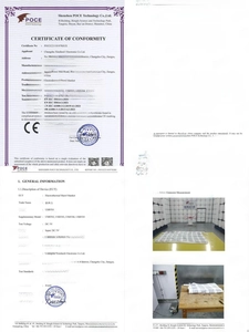 Technische Zertifikate und EMV-Prüfberichte für USB-Elektro-Heizdecke und Umhang