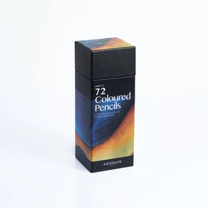ARTTRACK 72-color professional oil-based colored pencil set in black artist box