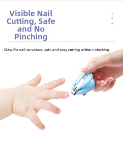 Detailansicht der Baby-Nagelknipser mit Sicherheitsdesign für präzises Schneiden
