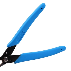 Heavy duty blue non-slip handle nail art rhinestone removal pliers for manicures