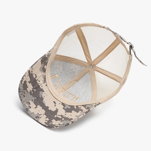Gorra de béisbol ajustable camuflaje digital USA con malla transpirable en la parte posterior