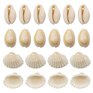 Natural Shell Pendants Electroplated Pre Drilled Conch Charms For DIY Jewelry Making Crafting Supplies Coastal Style