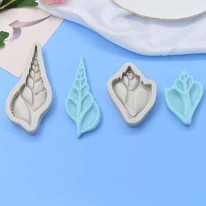 Marine seashell silicone molds for cake fondant chocolate and DIY resin craft decoration