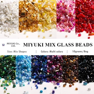 MIYUKI premium glass beads mix 10g bag for DIY jewelry making multi-color seed beads