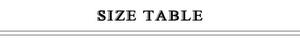 Tableau des tailles détaillé pour l'ensemble jupe et haut strass ajusté pour femme